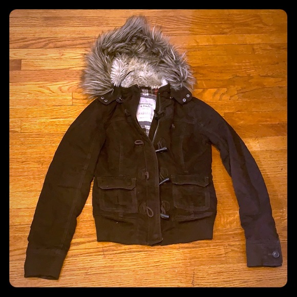Abercrombie & Fitch Jackets & Blazers - Abercrombie & Fitch Chocolate Brown Jacket Medium